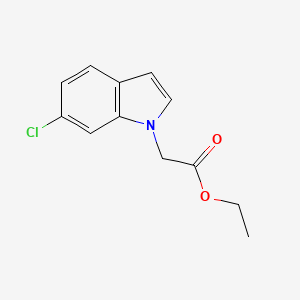 ethyl 2-(6-chloro-1H-indol-1-yl)acetate