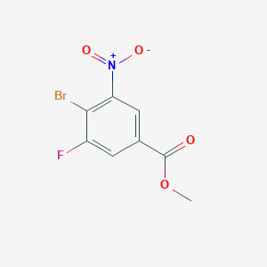 Methyl 4-bromo-3-fluoro-5-nitrobenzoate