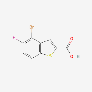 4-Bromo-5-fluoro-1-benzothiophene-2-carboxylic acid