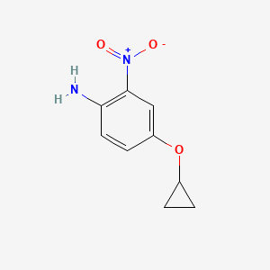 4-Cyclopropoxy-2-nitroaniline