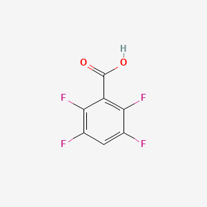 molecular formula C7H2F4O2 B1210148 2,3,5,6-四氟苯甲酸 CAS No. 652-18-6