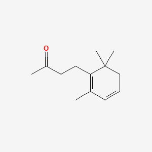 molecular formula C13H20O B1210149 4-(2,6,6-三甲基-1,3-环己二烯-1-基)-2-丁酮 CAS No. 20483-36-7
