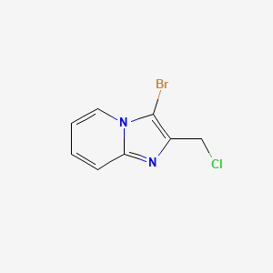 3-Bromo-2-(chloromethyl)imidazo[1,2-a]pyridine