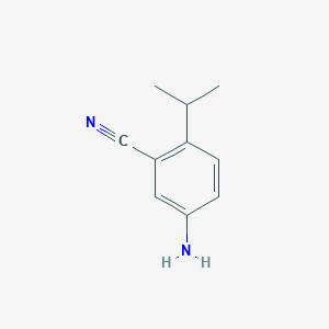 5-Amino-2-isopropylbenzonitrile