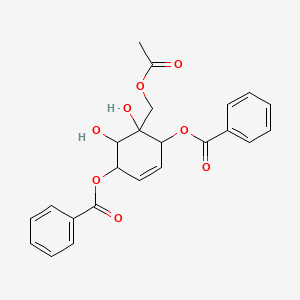 molecular formula C23H22O8 B12101601 Uvarigranol E 