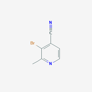 3-Bromo-2-methyl-pyridine-4-carbonitrile