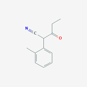 2-(2-Methylphenyl)-3-oxopentanenitrile