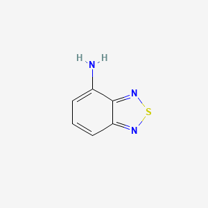 molecular formula C6H5N3S B1210193 2,1,3-Benzothiadiazol-4-amine CAS No. 767-64-6