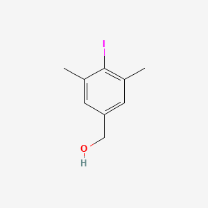 molecular formula C9H11IO B12102033 (4-Iodo-3,5-dimethylphenyl)methanol CAS No. 18982-60-0