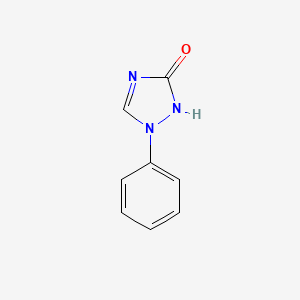 molecular formula C8H7N3O B1210205 1-phenyl-1H-1,2,4-triazol-3-ol CAS No. 4231-68-9