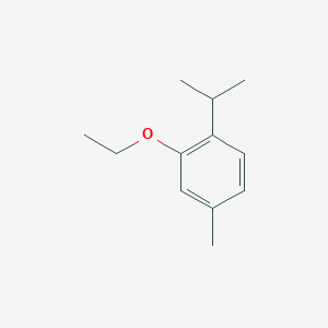 molecular formula C12H18O B1210207 2-Isopropyl-5-methylphenetole CAS No. 4732-12-1