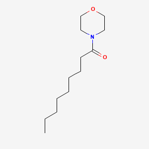 molecular formula C13H25NO2 B1210210 4-Nonanoylmorpholine CAS No. 5299-64-9