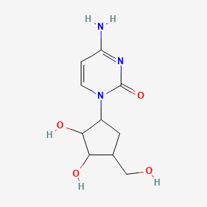 4-Amino-1-[2,3-dihydroxy-4-(hydroxymethyl)cyclopentyl]pyrimidin-2(1h)-one