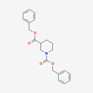 1,3-Dibenzyl piperidine-1,3-dicarboxylate