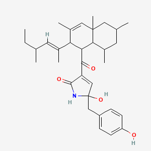 molecular formula C33H45NO4 B12102320 Antibiotic 2158 