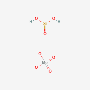 molecular formula H2MoO7Si-2 B1210243 Silicomolybdate CAS No. 11121-25-8