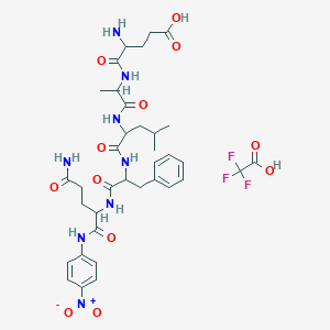 H-DL-Glu-DL-Ala-DL-Leu-DL-Phe-DL-Gln-pNA.TFA