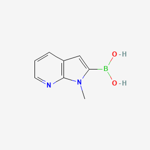 (1-Methylpyrrolo[2,3-b]pyridin-2-yl)boronic acid