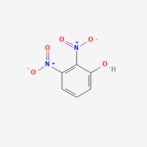 molecular formula C6H4N2O5 B1210279 2,3-Dinitrophenol CAS No. 25550-58-7