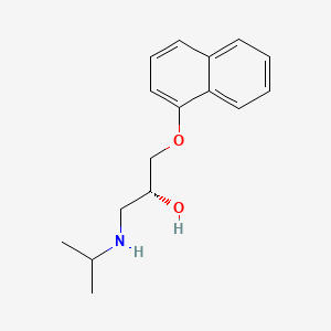molecular formula C16H21NO2 B1210282 右旋丙氧酚 CAS No. 5051-22-9
