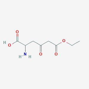 molecular formula C8H13NO5 B12102840 2-Amino-6-ethoxy-4,6-dioxohexanoic acid 