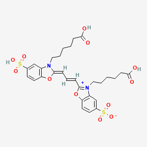 molecular formula C29H32N2O12S2 B12102874 Cy2-diacid(diso3) 