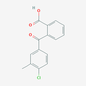 B121030 2-(4-Chloro-3-methylbenzoyl)benzoic acid CAS No. 141123-11-7