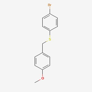 (4-Bromophenyl)(4-methoxybenzyl)sulfane