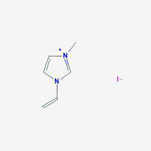 molecular formula C6H9IN2 B12103095 1-ethenyl-3-methylimidazol-3-ium;iodide CAS No. 13361-29-0