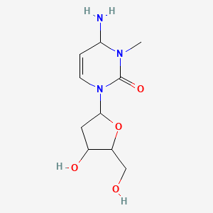 molecular formula C10H17N3O4 B12103208 2'-Deoxy-N3-methylcytidine 