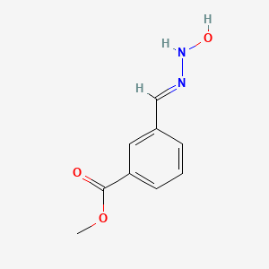 molecular formula C9H10N2O3 B12103241 3-MethoxycarbonylbenzaMidoxiMe 