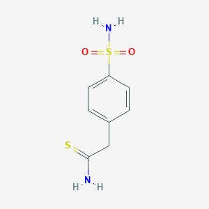 2-(4-Sulfamoylphenyl)ethanethioamide