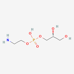 B1210341 L-alpha-Glycerophosphorylethanolamine CAS No. 33049-08-0