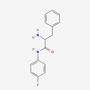 2-amino-N-(4-fluorophenyl)-3-phenylpropanamide