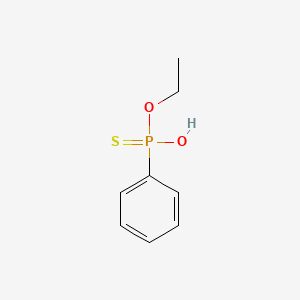 Ethoxy-hydroxy-phenyl-sulfanylidene-lambda5-phosphane