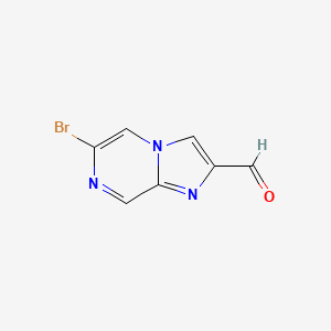 6-Bromoimidazo[1,2-a]pyrazine-2-carbaldehyde