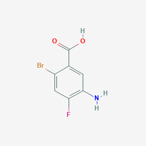 5-Amino-2-bromo-4-fluorobenzoic acid