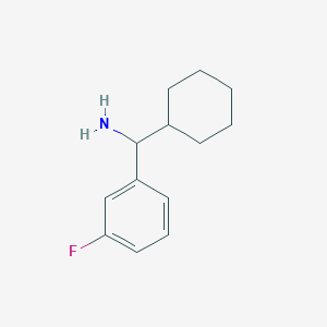 Cyclohexyl(3-fluorophenyl)methanamine