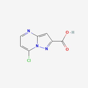 7-Chloropyrazolo[1,5-a]pyrimidine-2-carboxylic acid