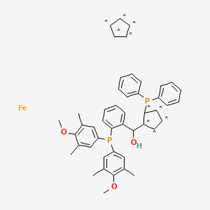 molecular formula C47H46FeO3P2 B12104114 CID 146159939 