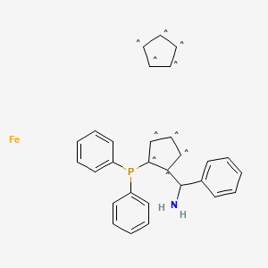 molecular formula C29H26FeNP B12104152 CID 146159016 