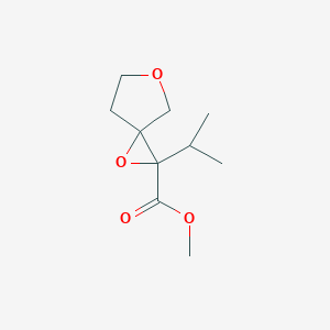 Methyl 2-(propan-2-yl)-1,5-dioxaspiro[2.4]heptane-2-carboxylate