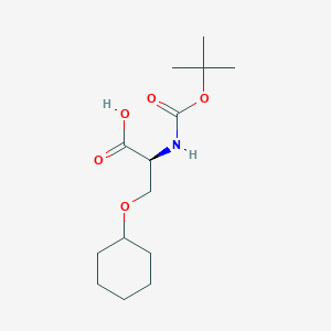 (2S)-2-(tert-butoxycarbonylamino)-3-(cyclohexoxy)propanoic acid