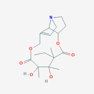 (12xi,13xi)-14,19-Dihydro-12,13-dihydroxy-14-methylcrotalanan-11,15-dione