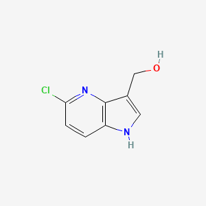 (5-Chloro-1H-pyrrolo[3,2-b]pyridin-3-yl)methanol