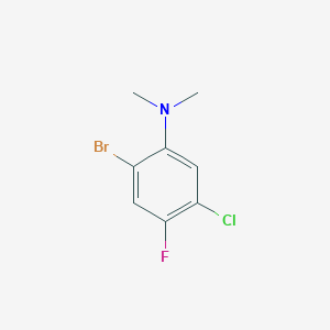 (2-Bromo-5-chloro-4-fluoro-phenyl)-dimethyl-amine