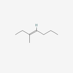 molecular formula C8H16 B12104563 3-Methyl-3-heptene CAS No. 51886-28-3