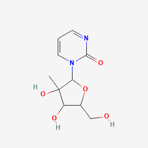 molecular formula C10H14N2O5 B12104856 2'-C-beta-Methyl-4-deoxyuridine 