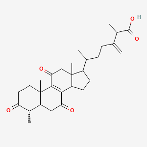 molecular formula C29H40O5 B1210495 Antcin B 