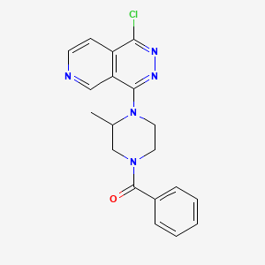 Methanone, [(3R)-4-(1-chloropyrido[3,4-d]pyridazin-4-yl)-3-methyl-1-piperazinyl]phenyl-